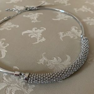 Talbots silver Necklace NWT